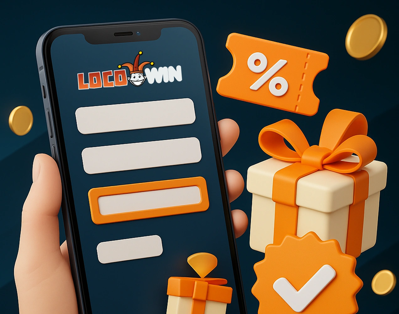Cómo Registrarte con un Código de Bono en Locowin Online